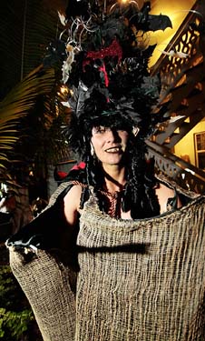 Headdress Ball 2009 photo - Duval Street, Key West